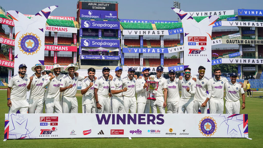 Subham Gill's India clean sweep against West Indies
